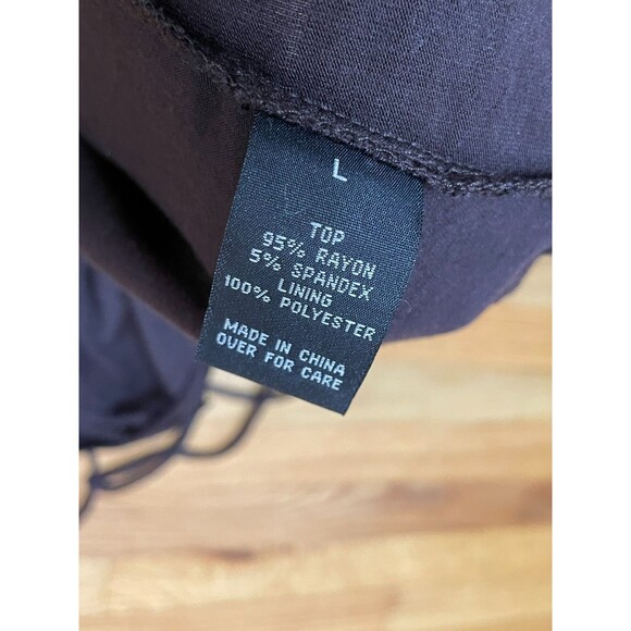 Vintage BCX Y2k Halter Cami Tank Top Womens L Brown Turquoise Festival Summer - Picture 7 of 8